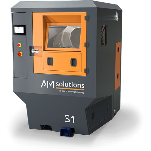 Automatic blasting cabin